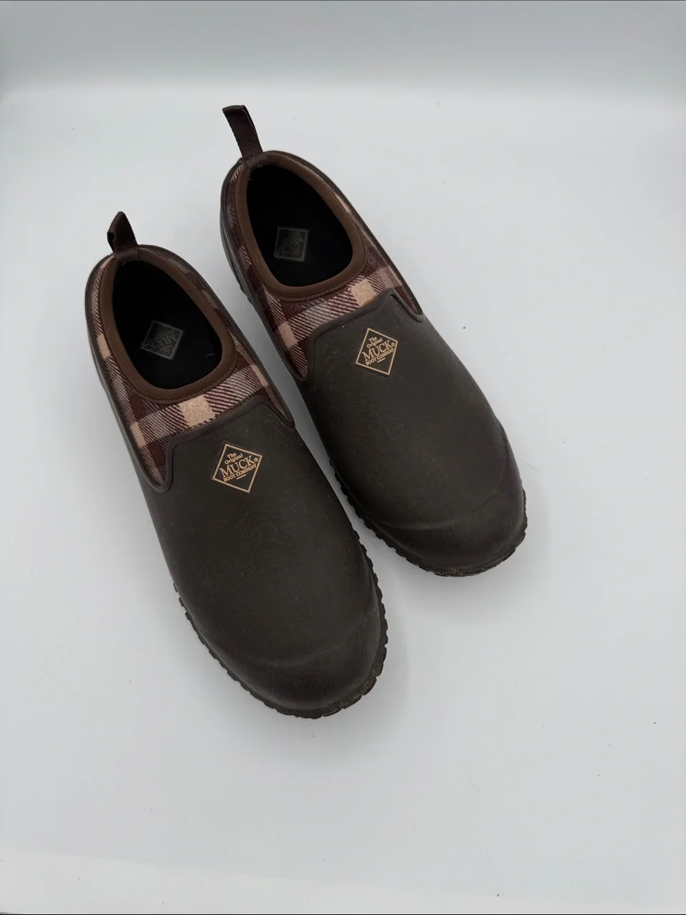 Women’s Brown Slip-On Muck Boot Company Shoe Size 9